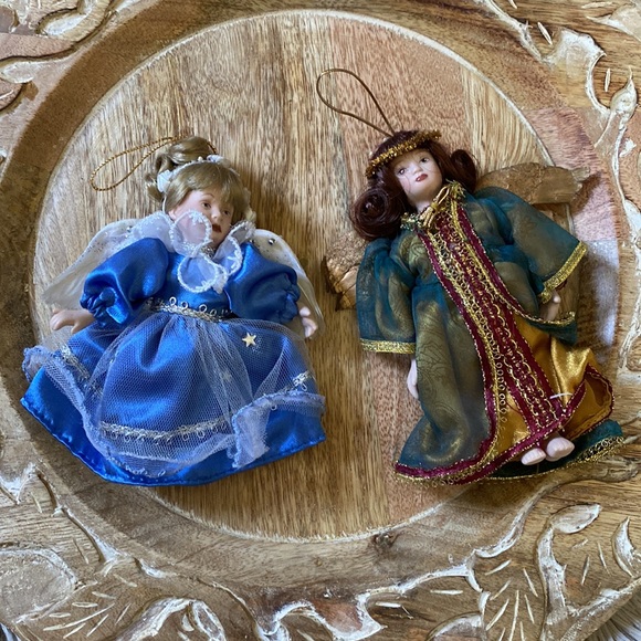 VINTAGE TREASURY COLLECTIONS PORCELAIN DOLL ORNAMENTS PARADISE GALLERIES - Picture 9 of 14